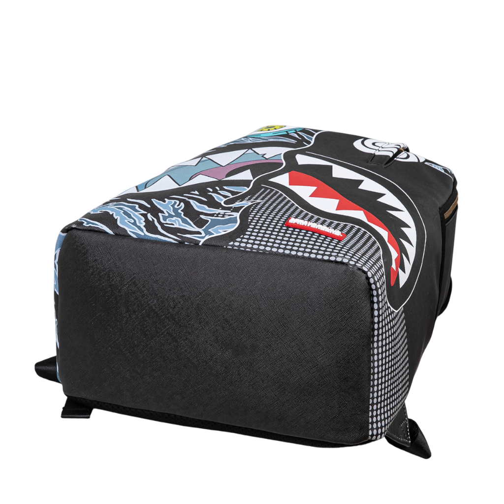 Mochila Sprayground Split Monster Shark DLXV (Edición Limitada)