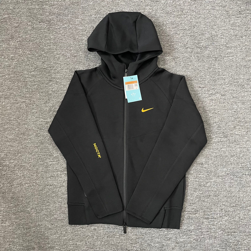 Sudadera Nike x NOCTA Tech Fleece Full-Zip Hoodie (Black / University Gold)