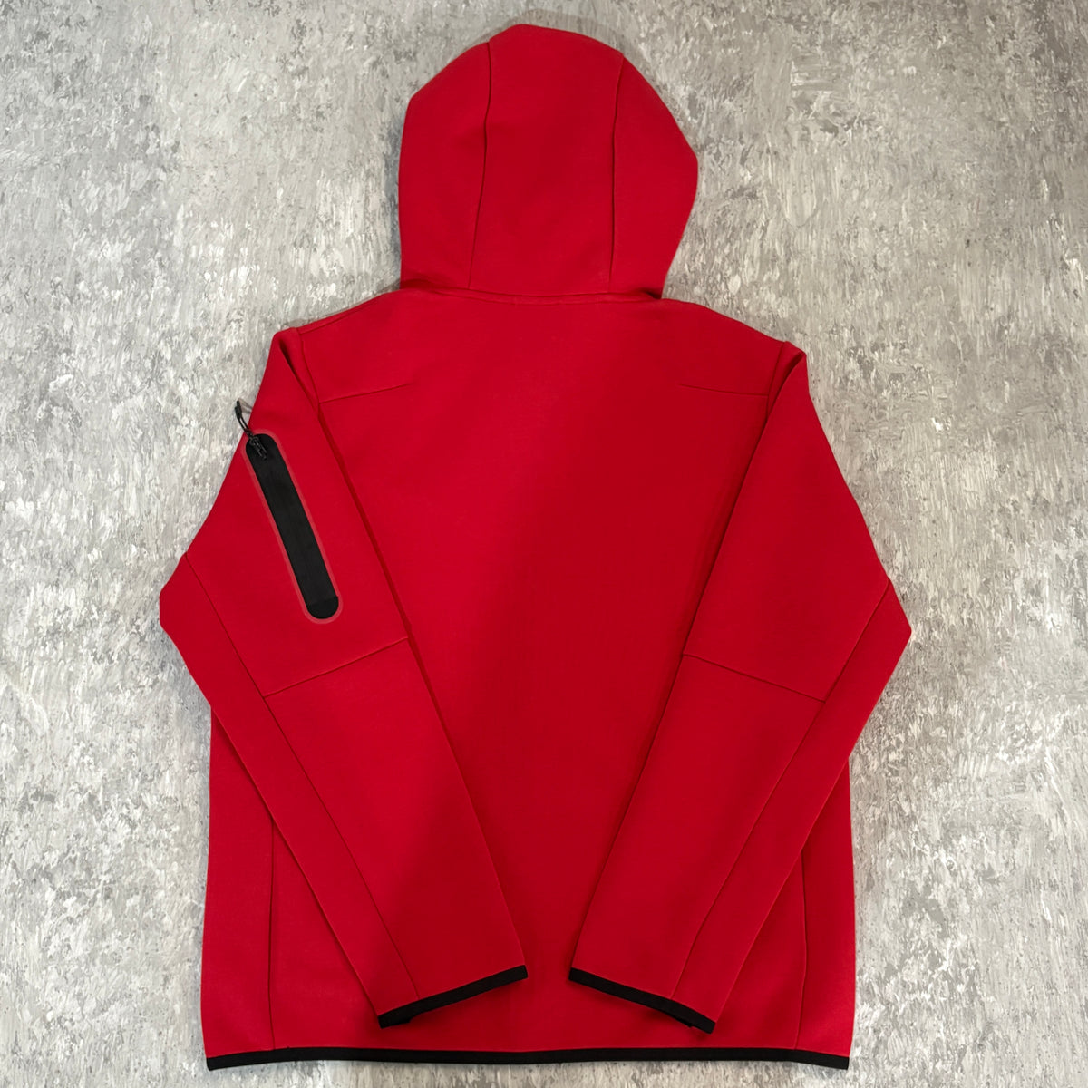 Sudadera Nike Sportswear Tech Fleece Full-Zip Hoodie (University Red / Black)